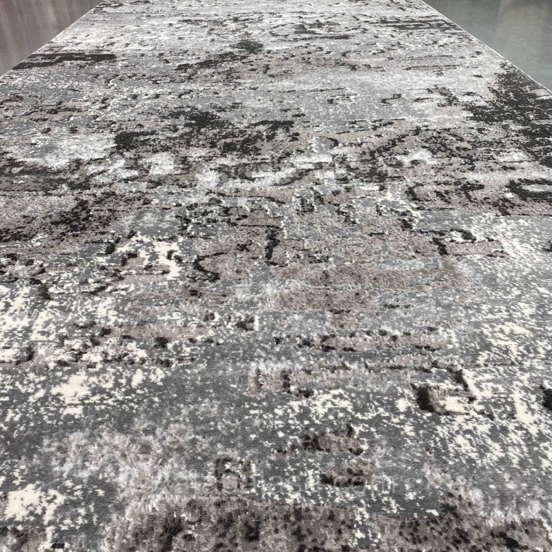 Килимове покриття ширина 4м Levado 03889A L.Grey/D.Grey
