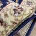Килимова доріжка ширина 0,80м синя класика Lotos 523/810