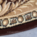 Килим 2,50*3,50 бежевий з квітами Gold 042/12A
