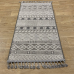 Безворсовий килим 0,60*1,10 на джутовій основі IZMIR 08288A Grey