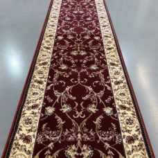 Килимове покриття ширина 2,50м класика червона Lotos 523/210