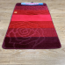 Комплект килимів до ванної кімнати 60х100 60х50 VONALDI Burgundy