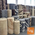 Килим високоворсний 1*2 бежевий однотон Fantasy 12500/80