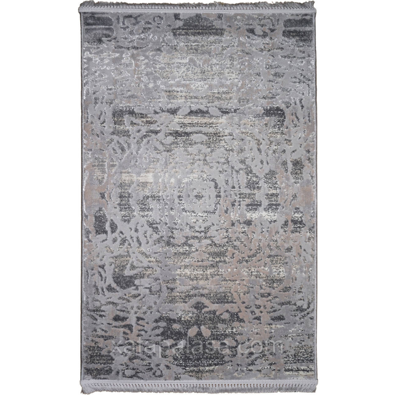 Килим 0,80*1,50 бежева абстракція Levado 03605D L.Grey/Beige