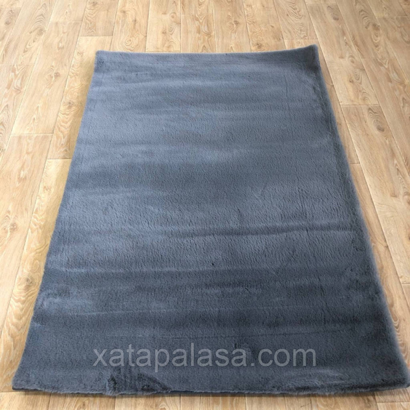 Килимок 1,20*1,80 ESTERA Grey (штучне хутро)