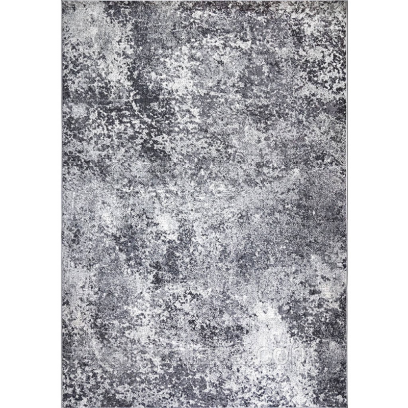 Приліжковий килим 0,80*1,50 сірий мармур Mira 24058/160