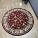 Килим круглий діаметр 1,60м червоний класичний дизайн Amina 27001/210