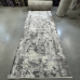 Килимова доріжка ширина 1.50м сіра абстракція JASMINE 9000B Grey