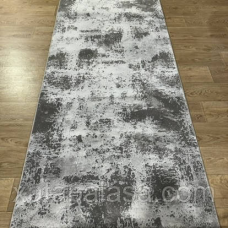 Килим 2,50*5 сучасний дизайн Presto grey