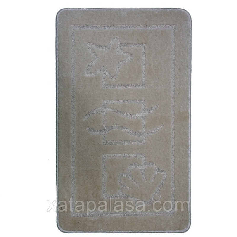 Комплект килимочків до ванної кімнати 60*100+60*50 Maximus Maritime Beige