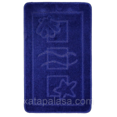Комплект килимочків до ванної кімнати 50*80+40*50 Maximus Maritime D.Blue