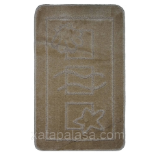 Комплект килимочків до ванної кімнати 60*100+60*50 Maximus Maritime D.Beige