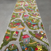 Дитяча килимова доріжка з дорогами ширина 1м Kolibri 11045/130 Україна