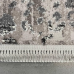 Круглий сірий килим діаметр 1,50м Levado 03605A L.Grey/White