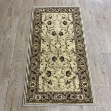 Килим 0,60*1,10 бежева класика Лотос 523/100