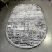 Килим 3*5 сіра сучасна абстракція Levado 08111A L.GREY/L.GREY