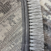 Килим круглий 2.50м сіра сучасна абстракція Levado 08111A L.GREY/L.GREY