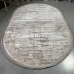 Килим бежевий овал 1.50*3 сучасна абстракція Levado 08111A L.BEIGE/L.BEIGE
