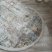 Сучасний овальний килим 1.50х2.30 Voyage 1658D C.L.Grey/Terracotta