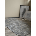 Килимова доріжка сіра ширина 2.50м Voyage 2401А Grey/L.Grey