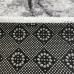 Доріжка PLATO HALI 4090 GREY ш. 1м 1,50м 2м 3м на латексній основі