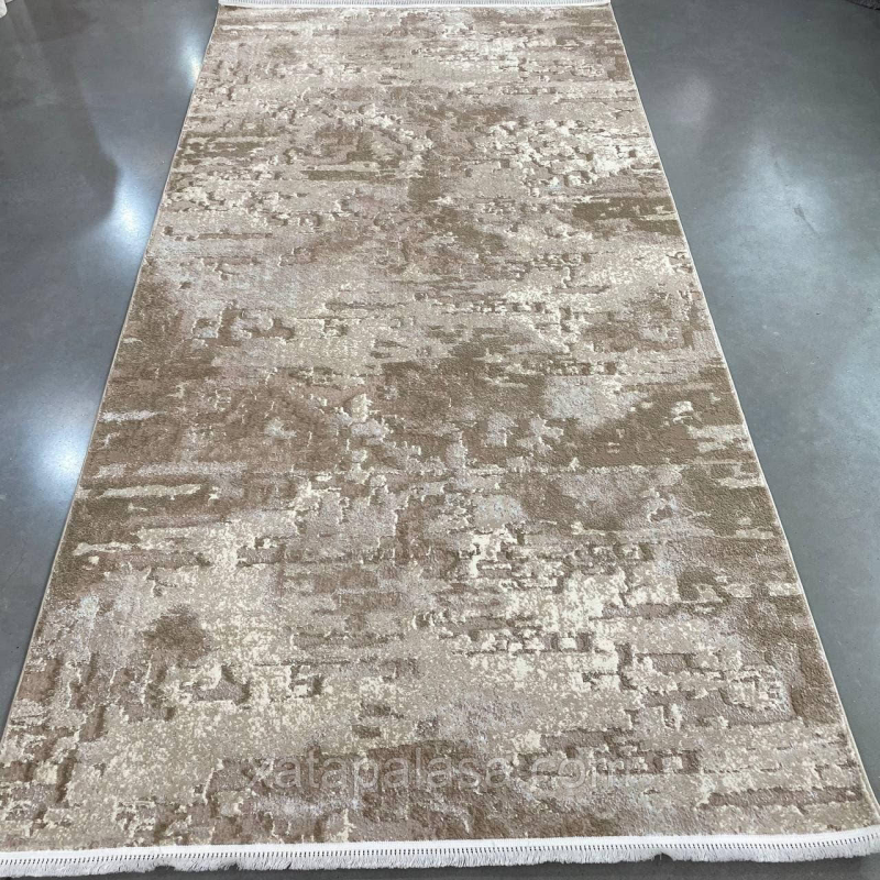 Килим 3х4 бежева абстракція Levado 03889A L.Beige/White