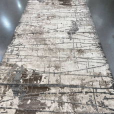 Килимова доріжка ширина 1м сіра абстракція GALYA 03802A Туреччина