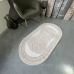 Килим приліжковий 0.80х1.50 овал Defile M045A L.Beige/white