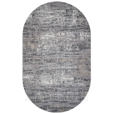 Килим овал 0.80*1.50 сучасна абстракція Levado 08111A L.GREY/BEIGE