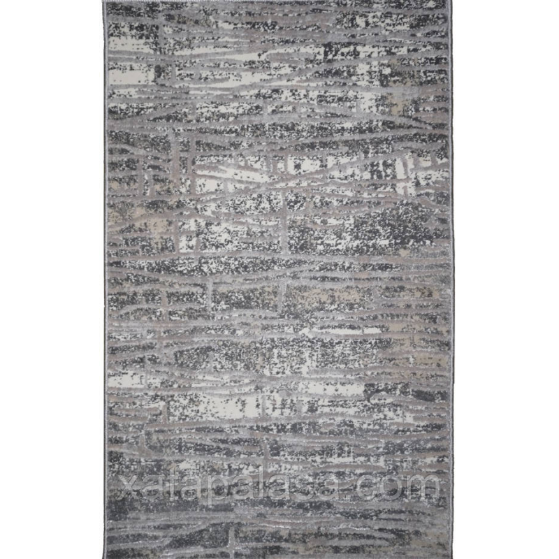 Килимова доріжка ширина 80см Levado 08111A L.GREY/BEIGE