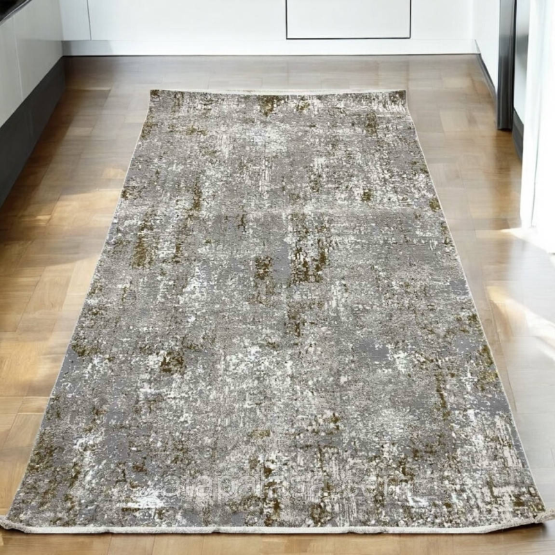 Сучасний килим 1.20х1.80 Voyage 1658D Grey/Gold