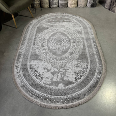 Килим 1.50х2.30 овал Levado 08098A L.GREY/L.GREY