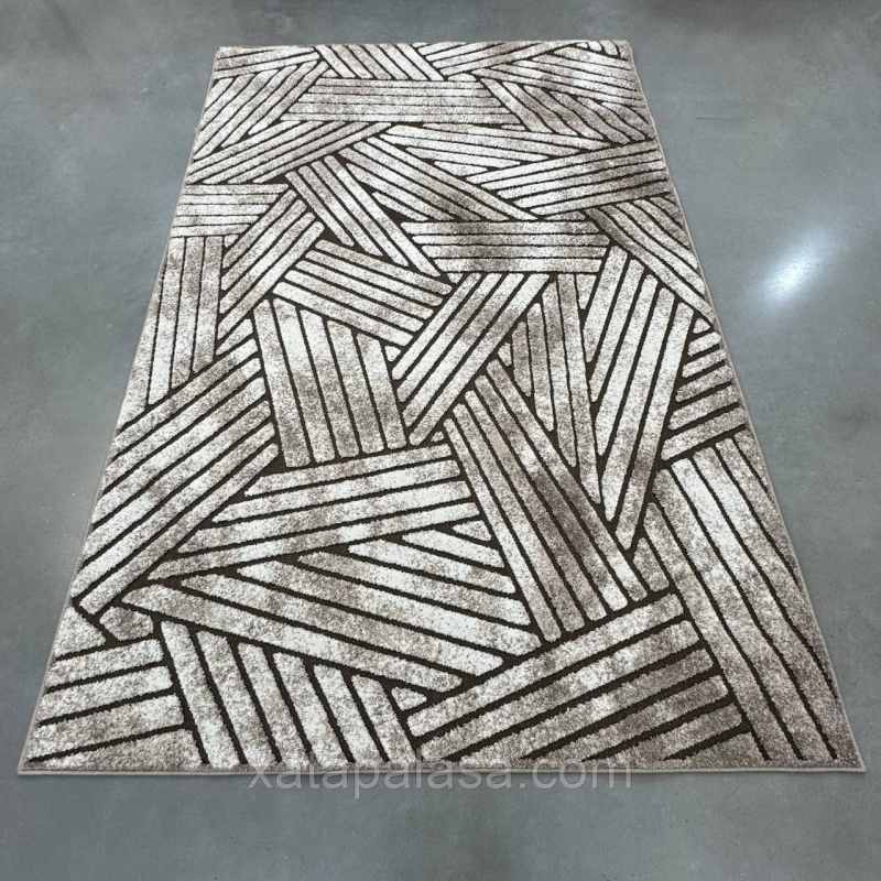 Килим 2,40*3,40 бежева абстракція Fashion 32001/110