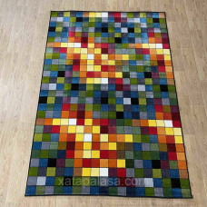 Килим дитячий 3х4 яскраві кубики Kolibri 11161/130