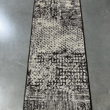 Килим 67х120 на латексній основі коричневий мармур Flex 19197/91