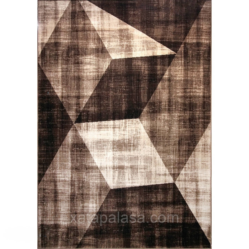 Килим 1,40*2 коричнева абстракція Luna 1847/12