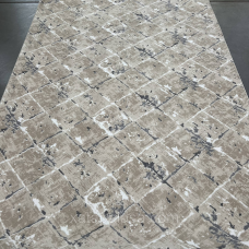 Килимова доріжка ширина 2м на прогумованій основі PLATO HALI 4003 BEIGE