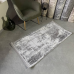 Килим в спальню приліжковий 80х150 Levado 03710A L.Grey/White