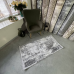 Килим в спальню приліжковий 80х150 Levado 03710A L.Grey/White
