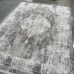 Килим приліжковий овал 60х110 Levado 03710A L.Grey/White