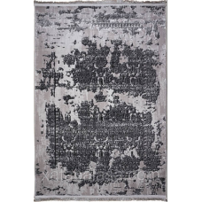 Килимок приліжковий 80х150 Levado 03914A L.Grey/D.Grey