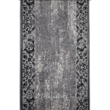 Килимова доріжка ширина 1м Levado 03977A L.GREY/L.GREY