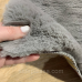 Килимок 50х80 штучне хутро на гумовій основі ESTERA GREY