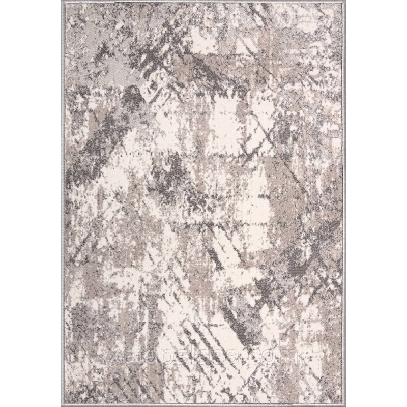 Килим 1,18*1,70 сучасна сіра абстракція Anny 33022/191