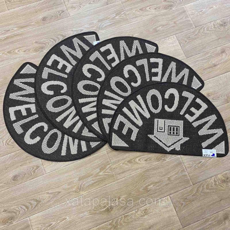 Килимок Welcome 50*80 на гумовій основі Flex 19164/91