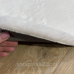 1х2 Килим ESTERA white штучне хутро на гумовій основі (багато розмірів)