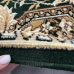 Килим 1,80*2,50 зелена класика Gold 042/32