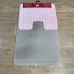 Комплект килимочків до ванної кімнати 60*100+60*50 Maximus 2574 PINK