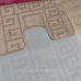 Комплект килимочків до ванної кімнати 60*100+60*50 Maximus Ethnic 2546 L.Brown